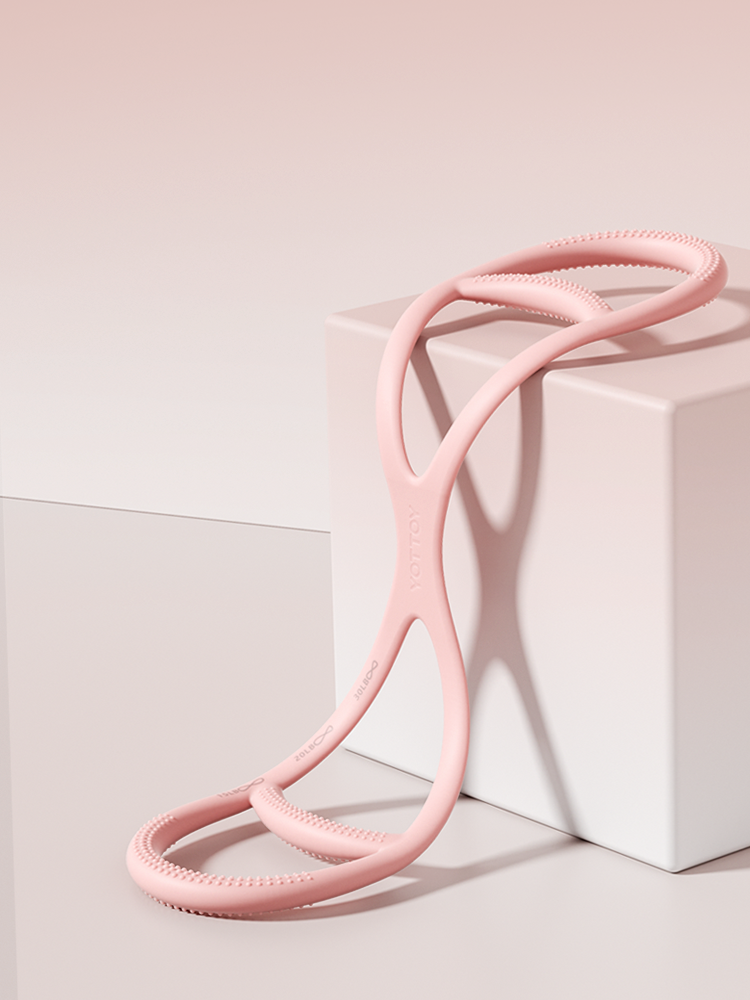 YOTTOY Adjustable Figure-8 Resistance Band 15-30lbs
