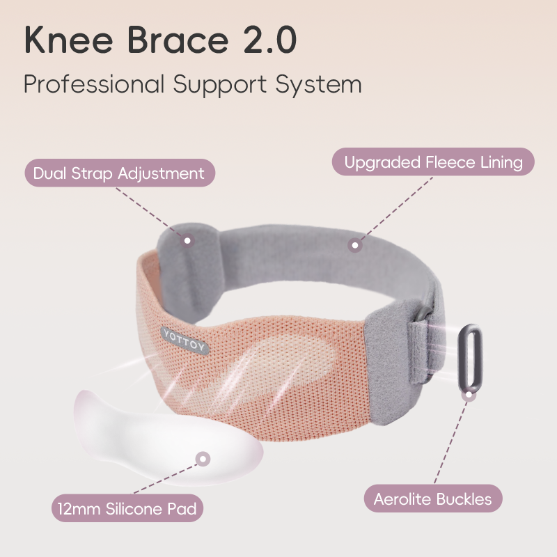 Ultra-Light 12 mm Silicone Patella Strap – Breathable Knee Support