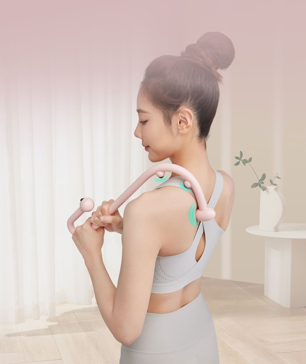 Magnetic Massage Hook – Dual-Handle Acupressure Tool