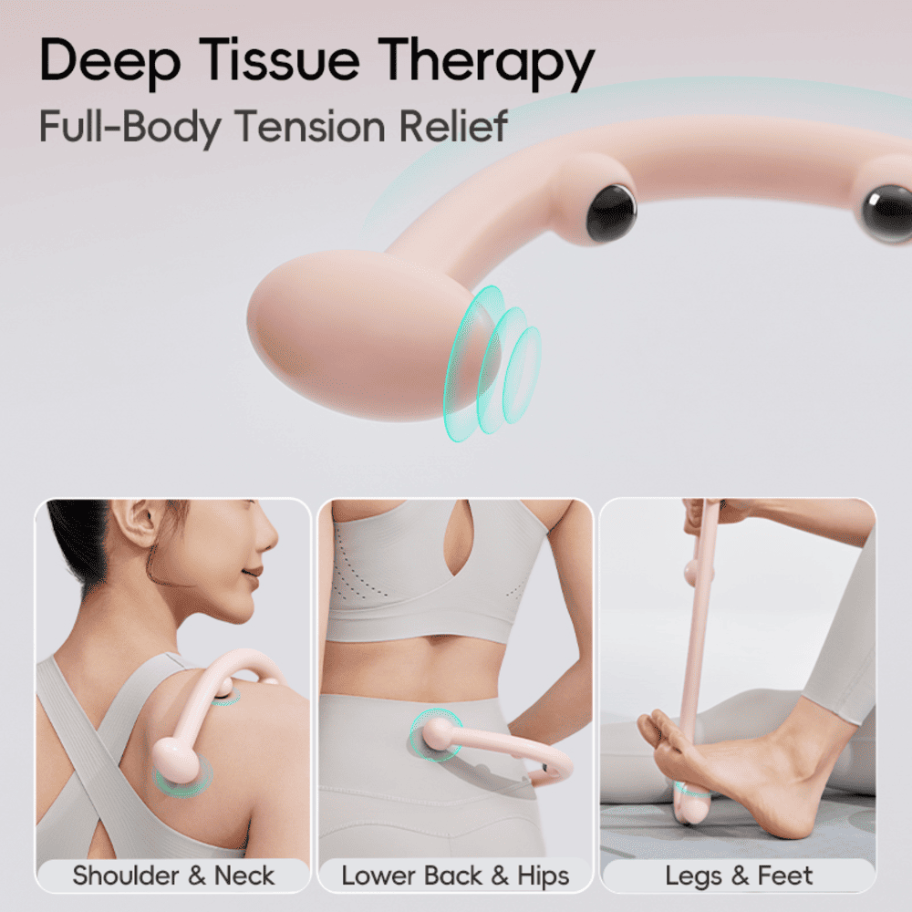 Magnetic Massage Hook – Dual-Handle Acupressure Tool