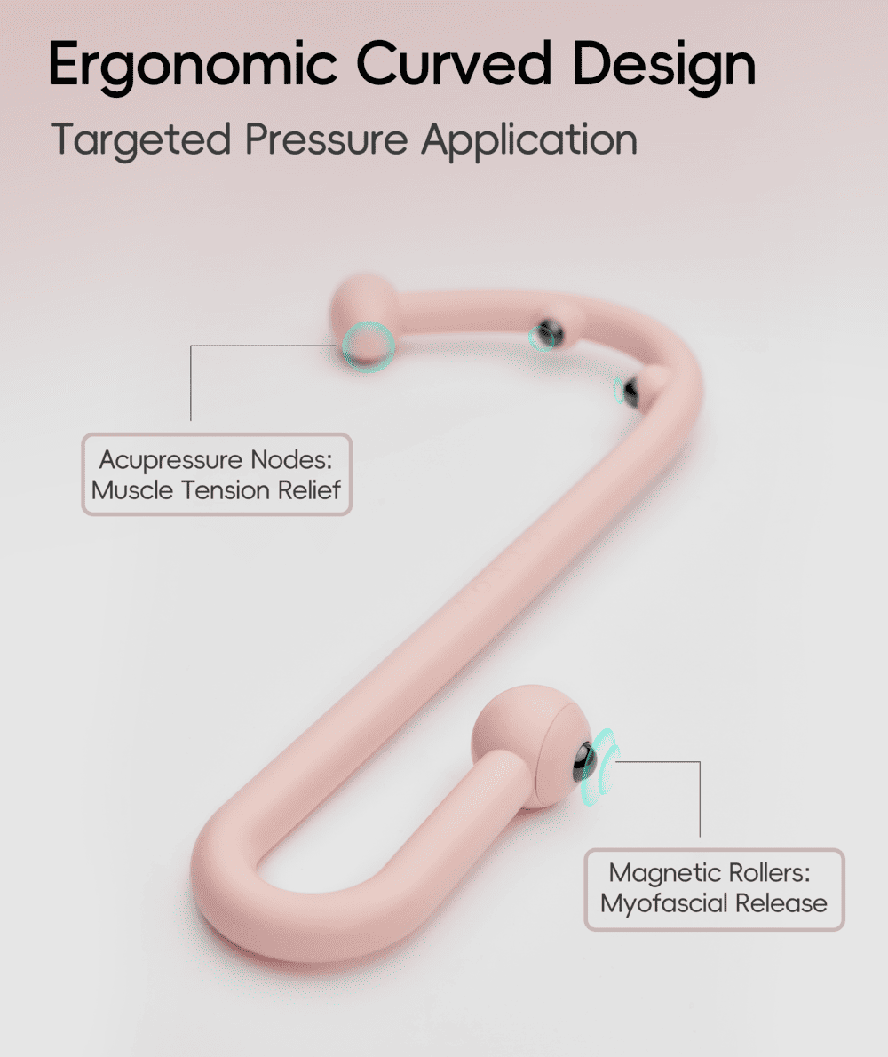 Magnetic Massage Hook – Dual-Handle Acupressure Tool