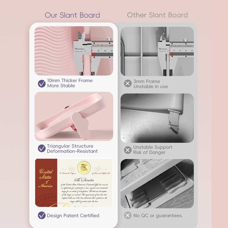 Adjustable Calf Stretching Board with 4 Angles