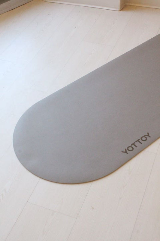 Moon shape Natural rubber yoga mat