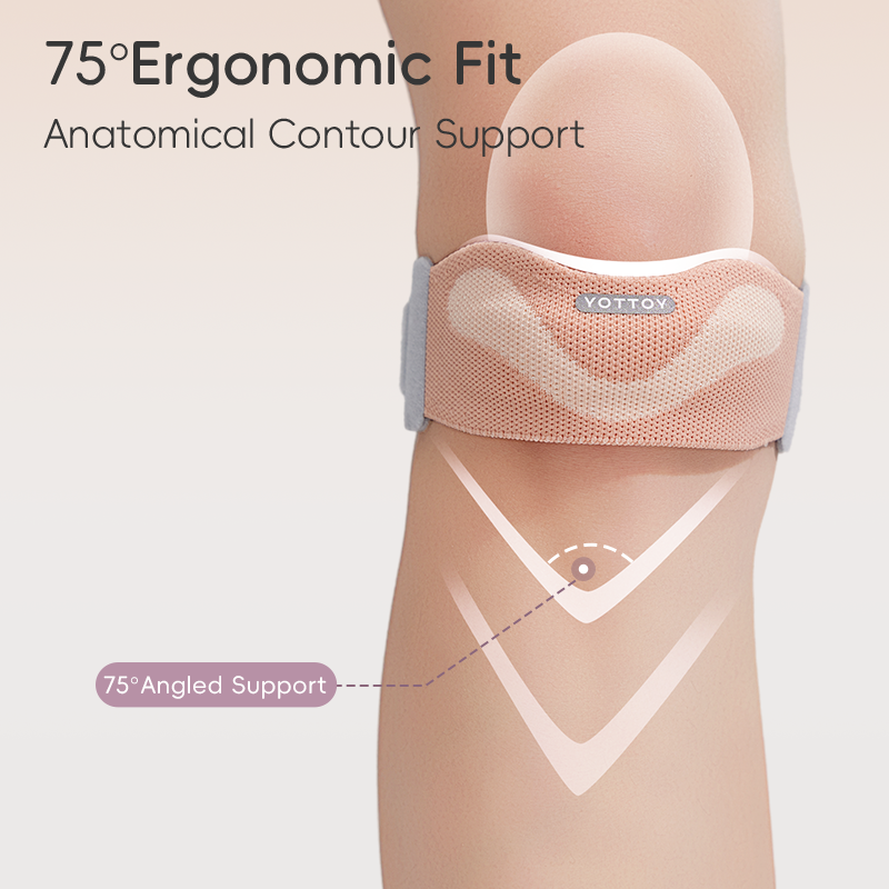 Ultra-Light 12 mm Silicone Patella Strap – Breathable Knee Support
