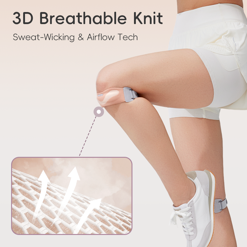 Ultra-Light 12 mm Silicone Patella Strap – Breathable Knee Support