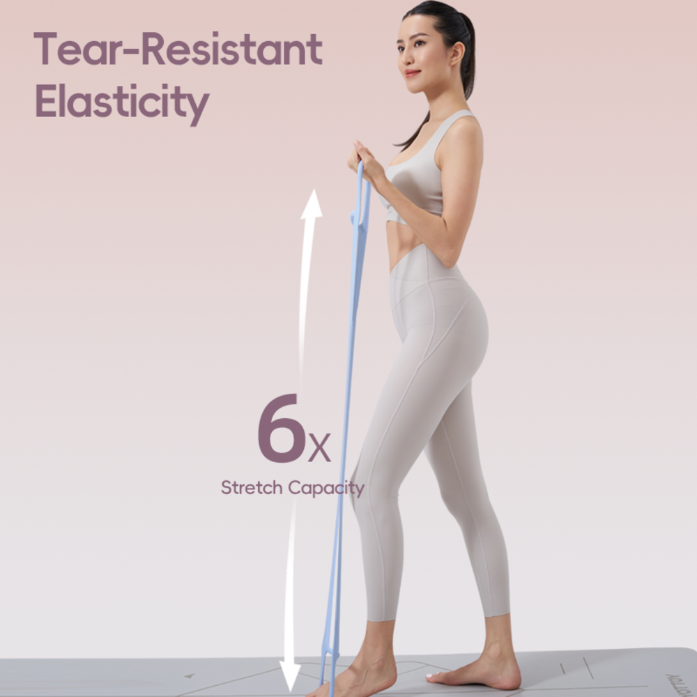 YOTTOY Adjustable Figure-8 Resistance Band 15-30lbs